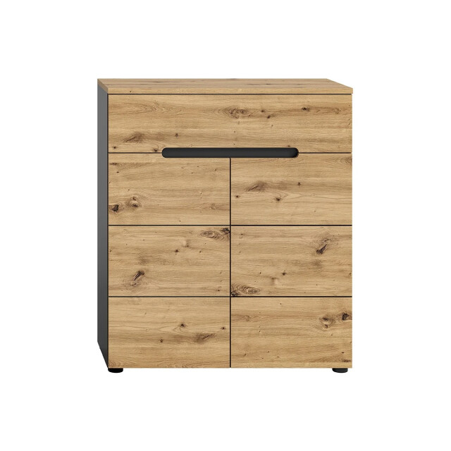 CaliCosy Schoenenkast met 2 deuren en 1 lade l80 cm canu 2951194 large
