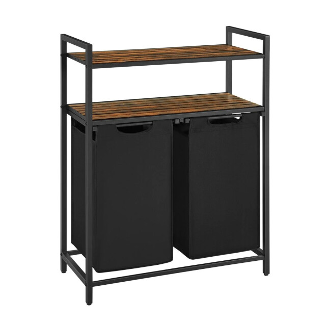 CaliCosy Wasmand met 2 compartimenten van 46l en 2 planken 2930199 large