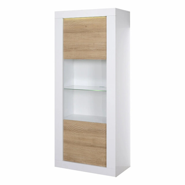 CaliCosy Boekenkast met 1 deur en vitrinekast karma gemaakt in frankrijk 2932019 large