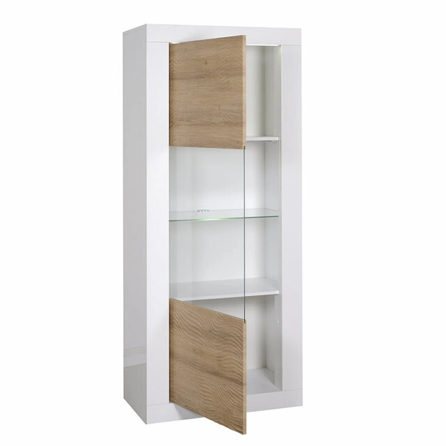 CaliCosy Boekenkast met 1 deur en vitrinekast karma gemaakt in frankrijk 2932019 large