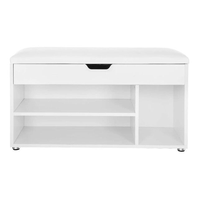 CaliCosy Schoenenbank met 3 compartimenten en 1 opbergvak met comfortabele zitting h44 2930059 large