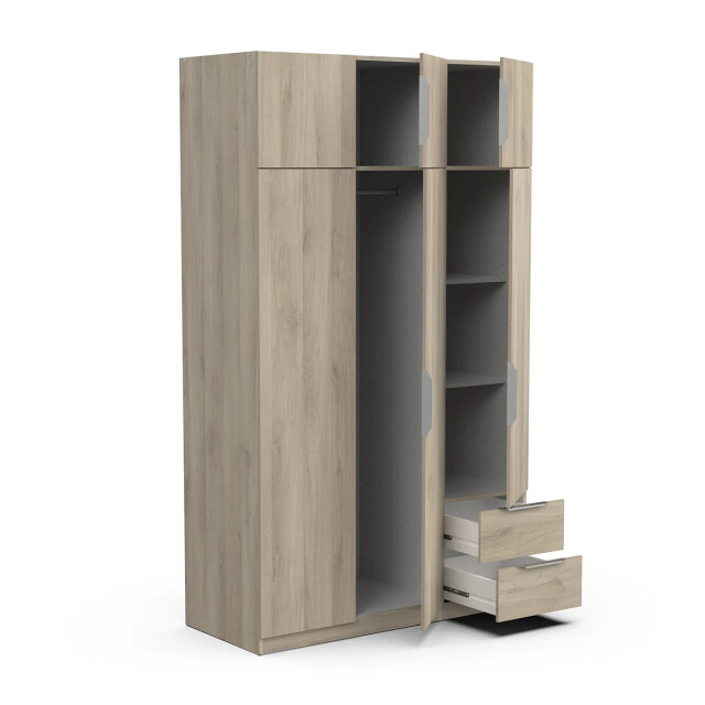 CaliCosy Kast 6 deuren en 2 laden ghost l119,4 cm 2937824 large
