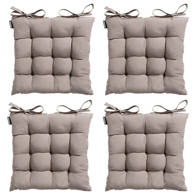 Madison zitkussen panama jute 46x46 - 4 stuks 2911272 large
