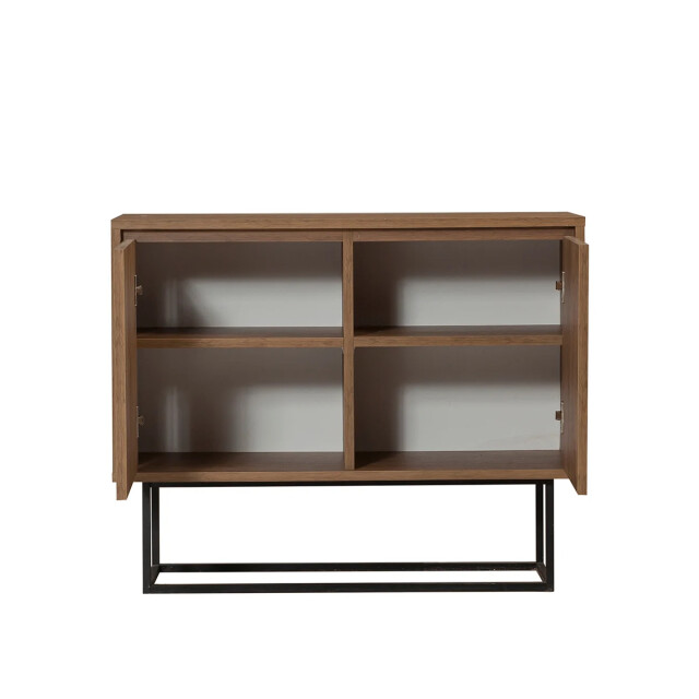 CaliCosy Buffet 2 deuren notenhout decor l90 cm zuri 2930479 large