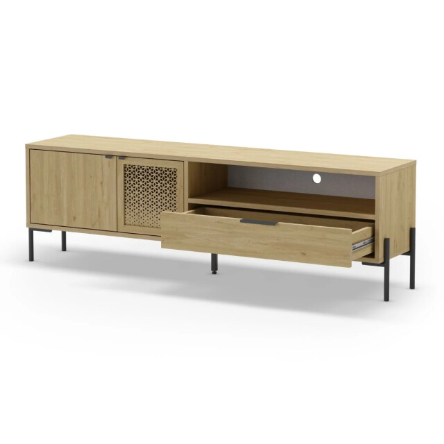 CaliCosy Tv-meubel 2 deuren 1 lade 1 nis l160 cm inca 2930299 large