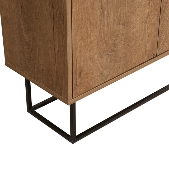 CaliCosy Buffet 2 deuren notenhout decor l90 cm zuri 2930479 large