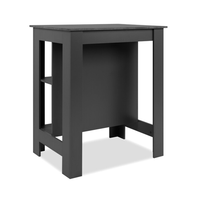 CaliCosy Bartafel met 3 opbergvakken decor in leisteen en antraciet l92 cm atlanta 3011532 large