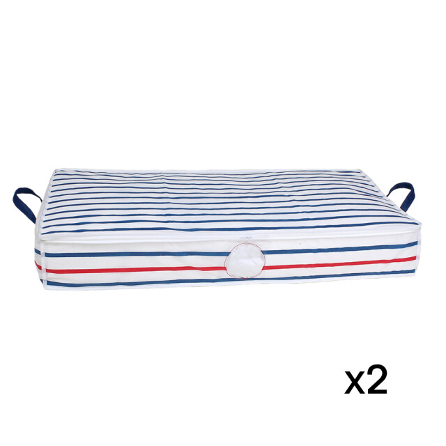 CaliCosy Gestreepte overtrekken onder bed set van 2 2928399 large