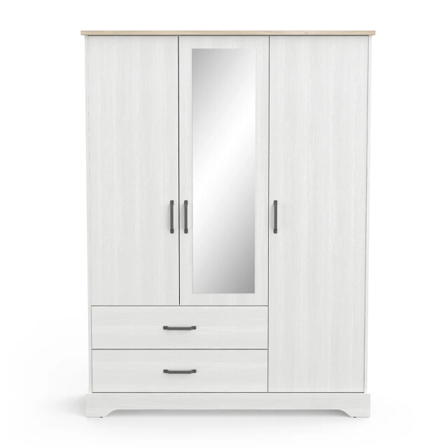 CaliCosy Kast met 3 deuren, 1 spiegel en 2 laden cottage h199,60 cm 2930620 large