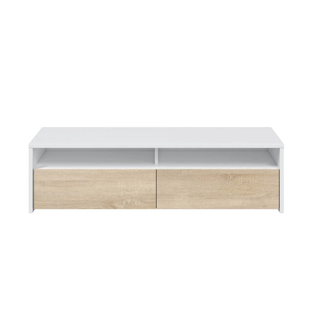 CaliCosy Tv-meubel met 2 openslaande deuren en 2 opbergvakken kioto l130 cm 2929799 large