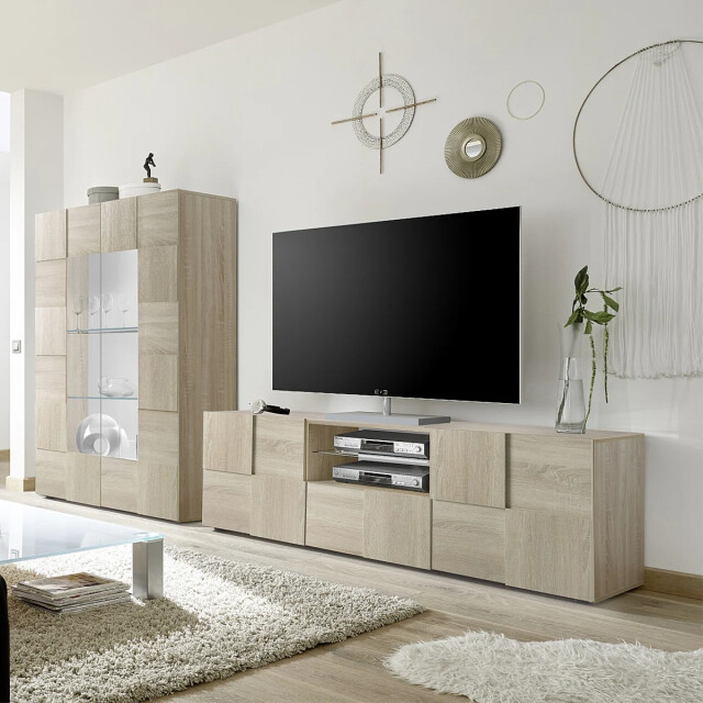 CaliCosy Tv-meubel 2 deuren 1 lade l181 cm dama 2937264 large