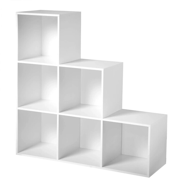 CaliCosy Opbergplank met 6 getrapte vakken 2936825 large