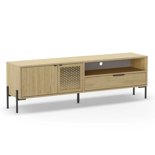 CaliCosy Tv-meubel 2 deuren 1 lade 1 nis l160 cm inca 2930299 large