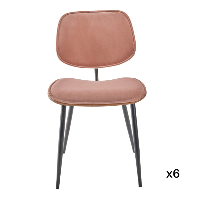 Signature Set van 6 fluwelen stoelen olympia 2936805 large