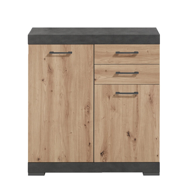 CaliCosy Dressoir met 2 deuren en 2 laden l80cm bristol 2937005 large