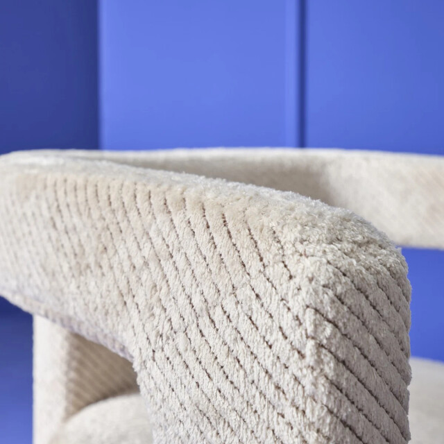 Signature Bridge-fauteuil in écru stof l63 cm tapissier 3061013 large