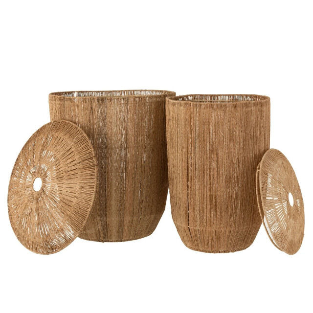 CaliCosy Set van 2 natuurlijke jute manden dantya 2929320 large