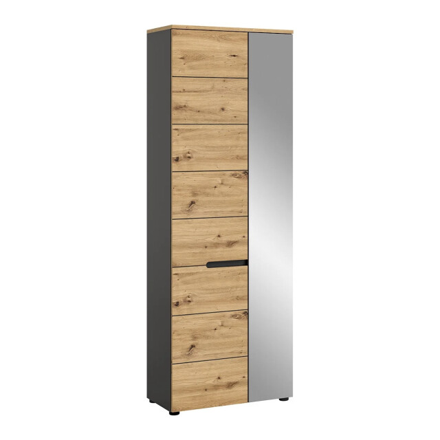 CaliCosy 2-deurs kast met 1 spiegel l65 cm canu 2951195 large