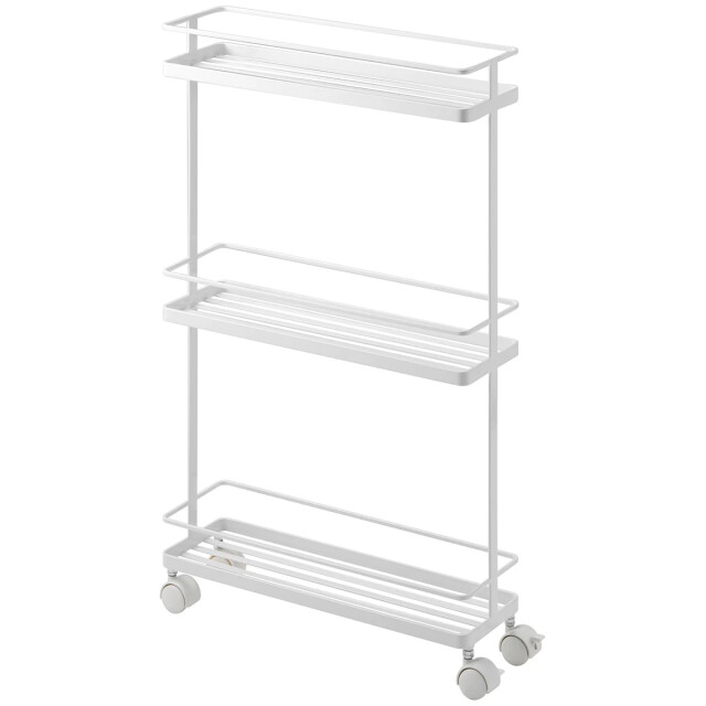 CaliCosy Dienstwagen van wit staal op wielen l38 cm 2929440 large