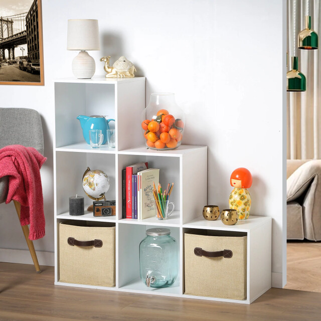 CaliCosy Opbergplank met 6 getrapte vakken 2936825 large