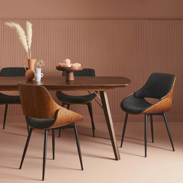 Signature Stoel met walnootafwerking en grijze stoffen zitting mannix 2929641 large