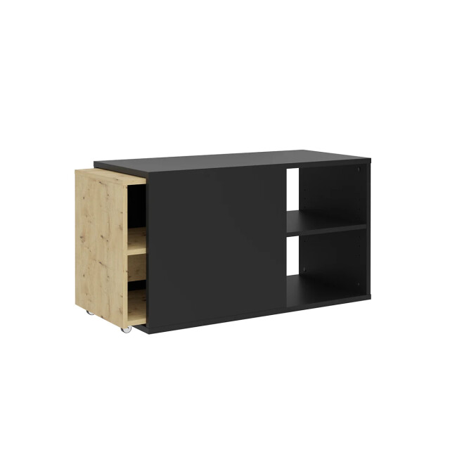 CaliCosy Modulaire tv-meubel 4 planken slide l133,5 x h49,2 cm 2930040 large