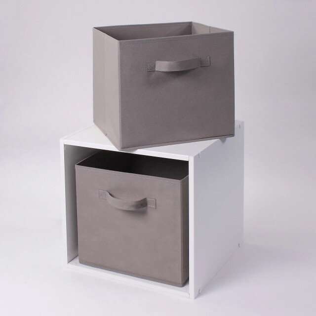 CaliCosy Opbergkubus in non-woven 28x28cm set van 2 2936585 large