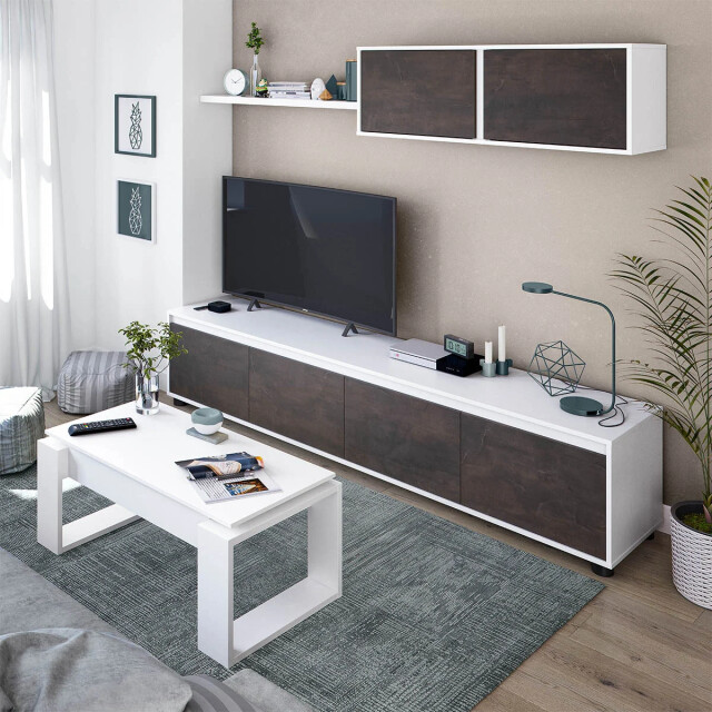 CaliCosy Salontafel met opklapbaar blad l102 cm ciara 2937306 large