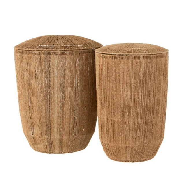 CaliCosy Set van 2 natuurlijke jute manden dantya 2929320 large
