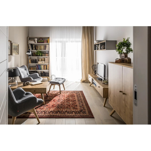 CaliCosy Dressoir met 2 deuren en 6 legplanken b120 cm nature 2937566 large