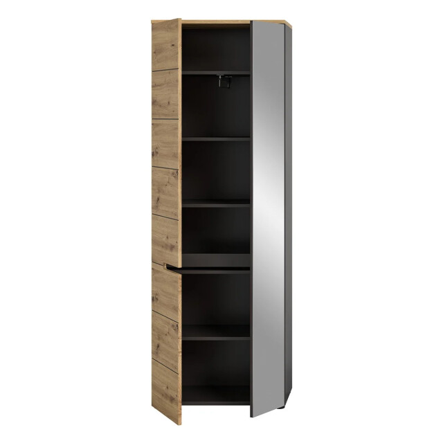 CaliCosy 2-deurs kast met 1 spiegel l65 cm canu 2951195 large