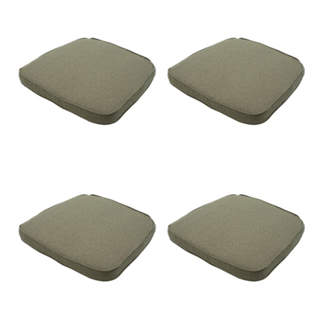 Madison wickerkussen 48x48 - beige recycled canvas 4 stuks 2912454 large