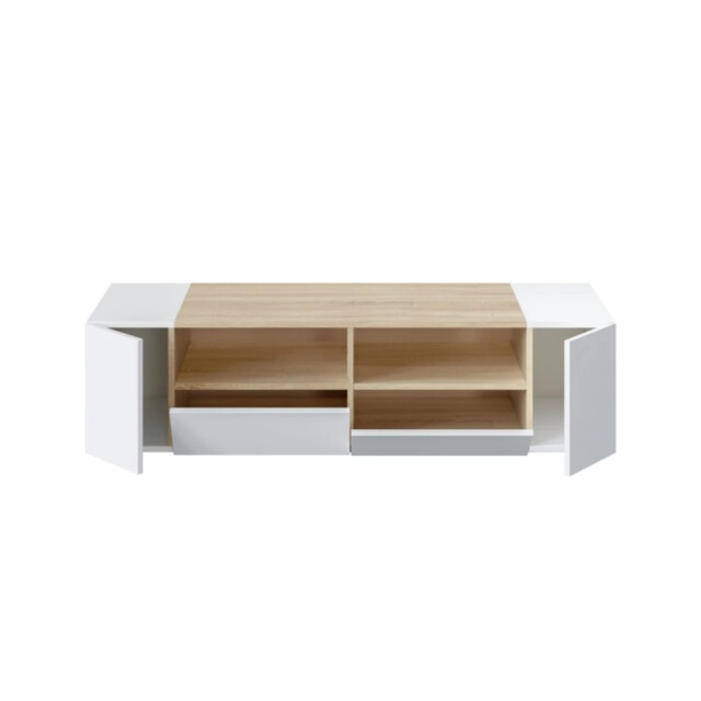 CaliCosy Tv-meubel met 4 deuren en 2 opbergvakken tamiko l138 cm 2936946 large