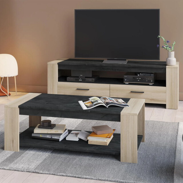 CaliCosy Salontafel met 2 bladen l109 cm sheffield 2929902 large