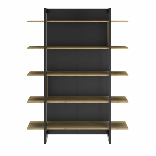 CaliCosy Industriële bibliotheek 5 planken l136 cm russel 2931901 large