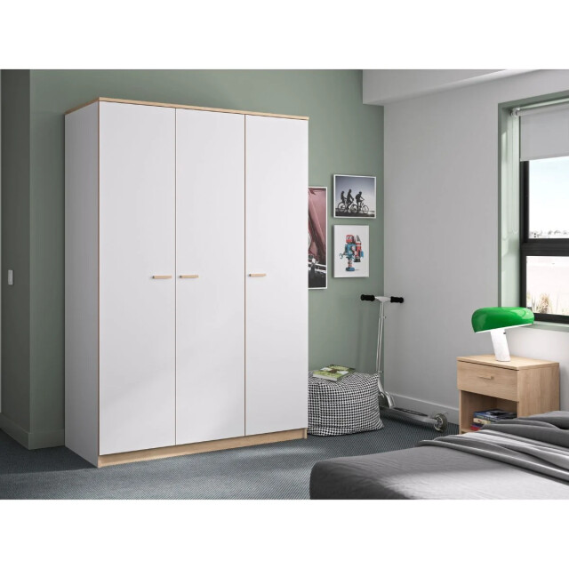 CaliCosy Kledingkast 3 deuren l136 cm tulle 2937746 large