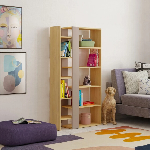 CaliCosy Boekenkast 5 planken l80 x h152 cm axel 2937366 large