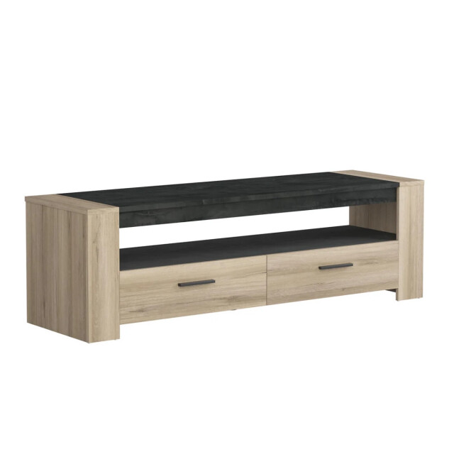 CaliCosy Tv-meubel met 2 laden en 1 grote nis l151,7 cm sheffield 2929901 large