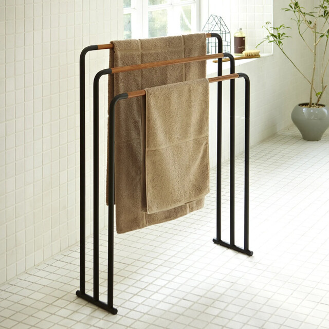 CaliCosy 3-bar metalen handdoekenrek 2936646 large