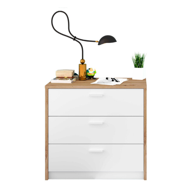 CaliCosy Commode 3 laden met uitschuifbaar bureau l81 tot 130 cm kommo 2991323 large