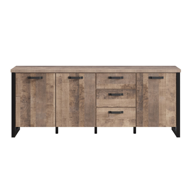 CaliCosy Laag dressoir met 3 deuren en 3 lades l214 cm emile 3042533 large