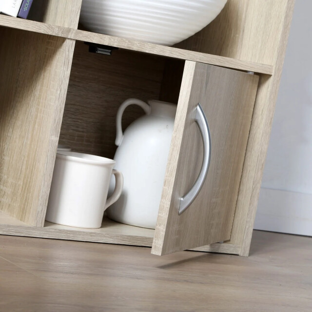 CaliCosy Opbergplank met 6 vakken en 2 deurtjes 2936847 large