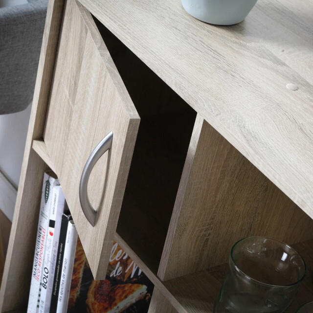 CaliCosy Opbergplank met 6 vakken en 2 deurtjes 2936847 large
