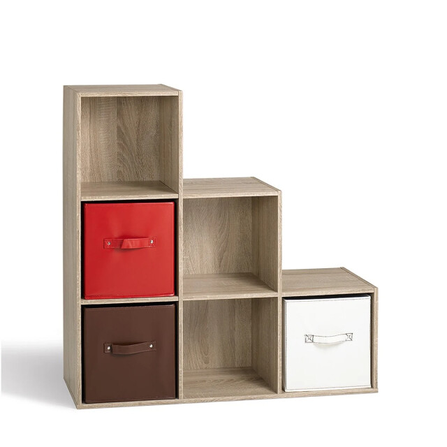 CaliCosy Opbergplank met 6 getrapte vakken 2936827 large