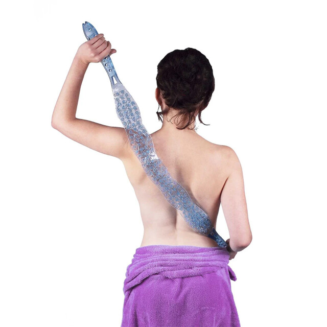 CaliCosy Riem rugmassage blauw transparant plastic 103 x 7 cm 2928762 large