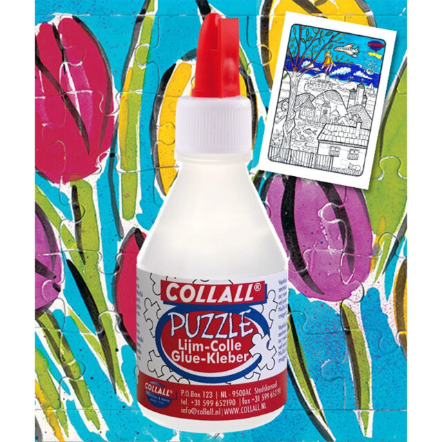 CaliCosy Doorzichtige puzzellijm 100 ml 2928622 large