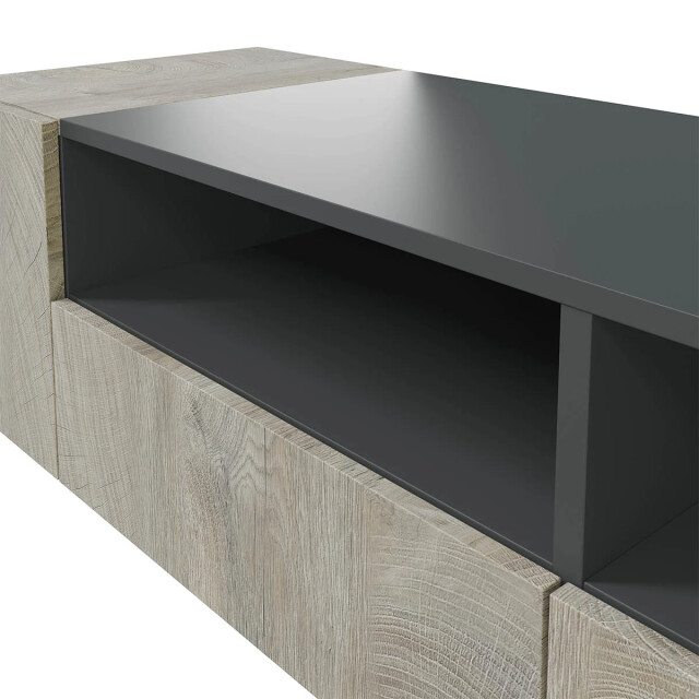 CaliCosy Buffetkast met 3 deuren en 3 niches l150 cm tamiko 2937027 large