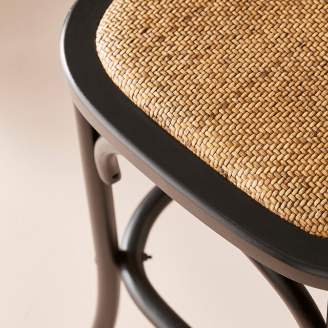 CaliCosy Tellersstoel van massief hout en webbing l50 cm bistrot 3018335 large