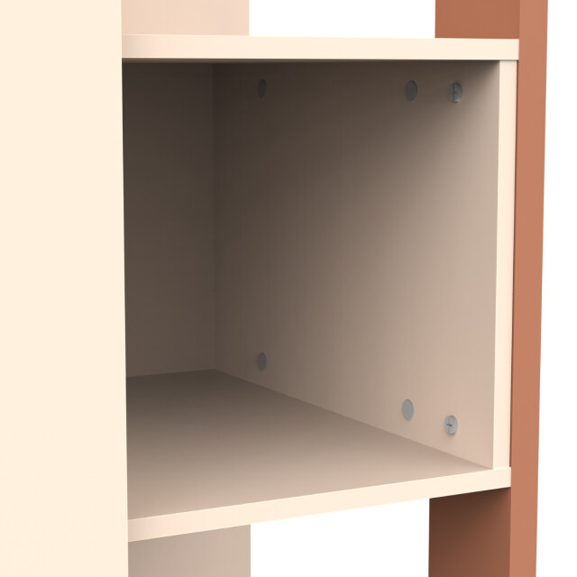 CaliCosy Kast met 3 deuren en 5 open vakken l119,7 cm camillia 3040615 large