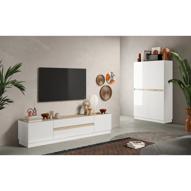 CaliCosy Tv-meubel met 2 deuren en 2 laden utopia l205 cm 2937328 large